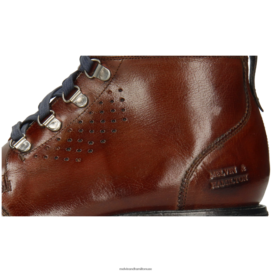 تريفور 5 بني Melvin & Hamilton رجال جزمة الكاحل 42XF2X71