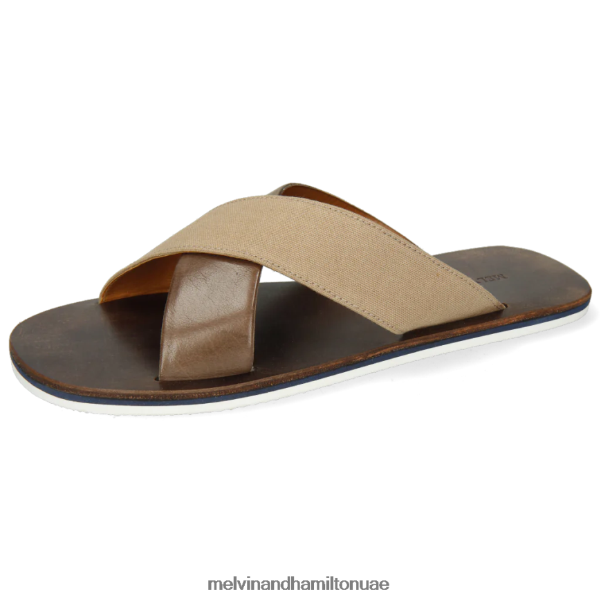 سام 5 اللون البيج Melvin & Hamilton رجال البغال 42XF2X720