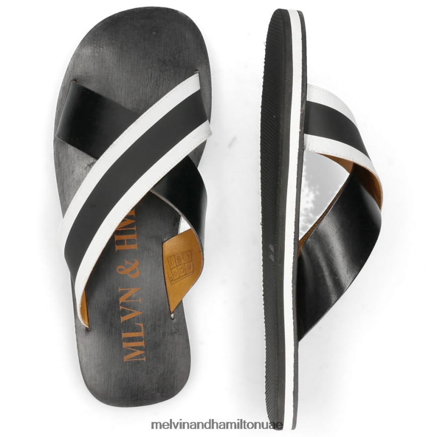 سام 5 أسود Melvin & Hamilton رجال البغال 42XF2X743