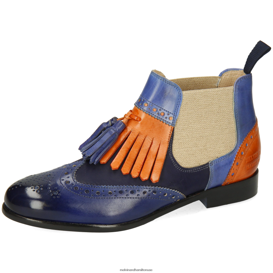 سيلينا 5 متعدد Melvin & Hamilton نحيف جزمة الكاحل 42XF2X778