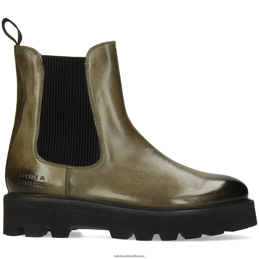 ليوني 5 أخضر Melvin & Hamilton نحيف جزمة الكاحل 42XF2X806
