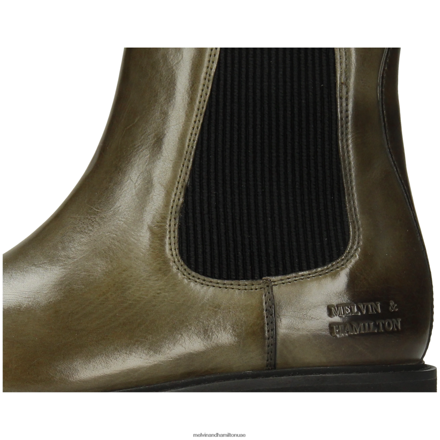 ليوني 5 أخضر Melvin & Hamilton نحيف جزمة الكاحل 42XF2X806