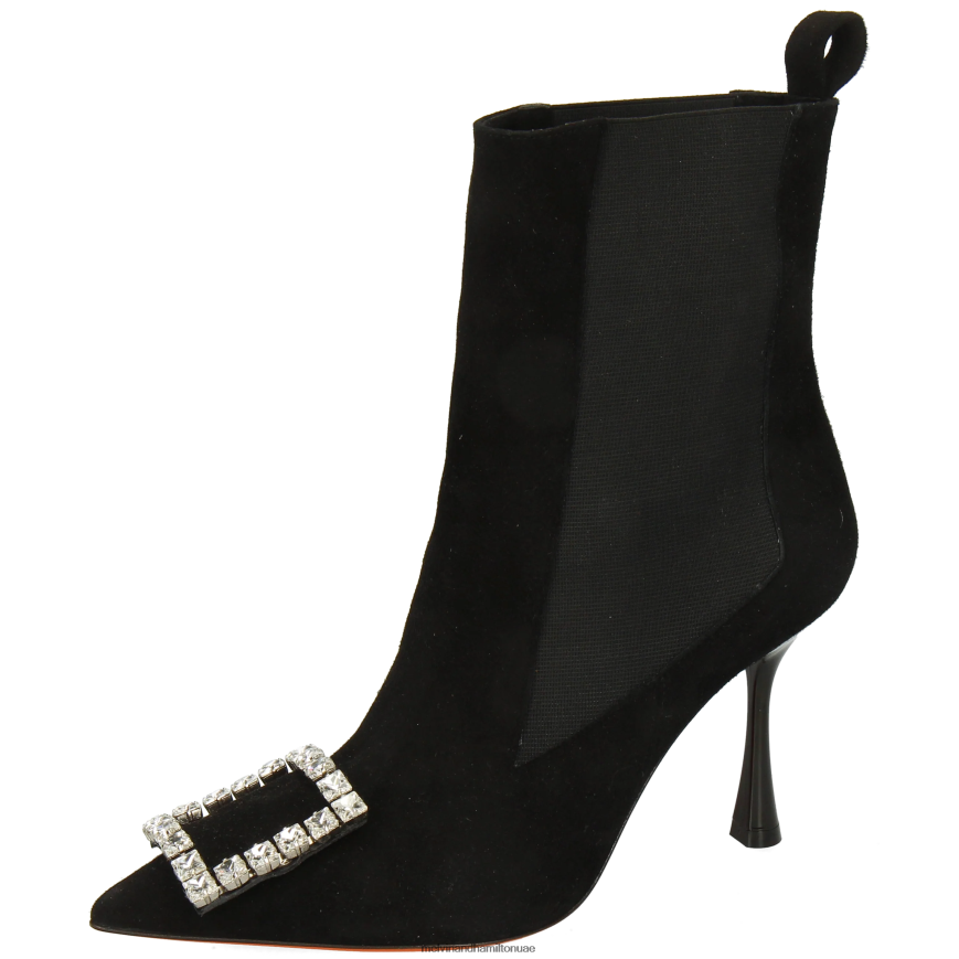 ألينا 5 أسود Melvin & Hamilton نحيف جزمة الكاحل 42XF2X811