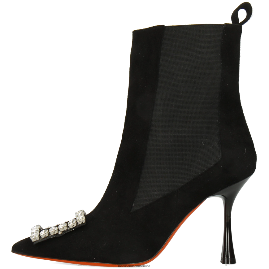 ألينا 5 أسود Melvin & Hamilton نحيف جزمة الكاحل 42XF2X811