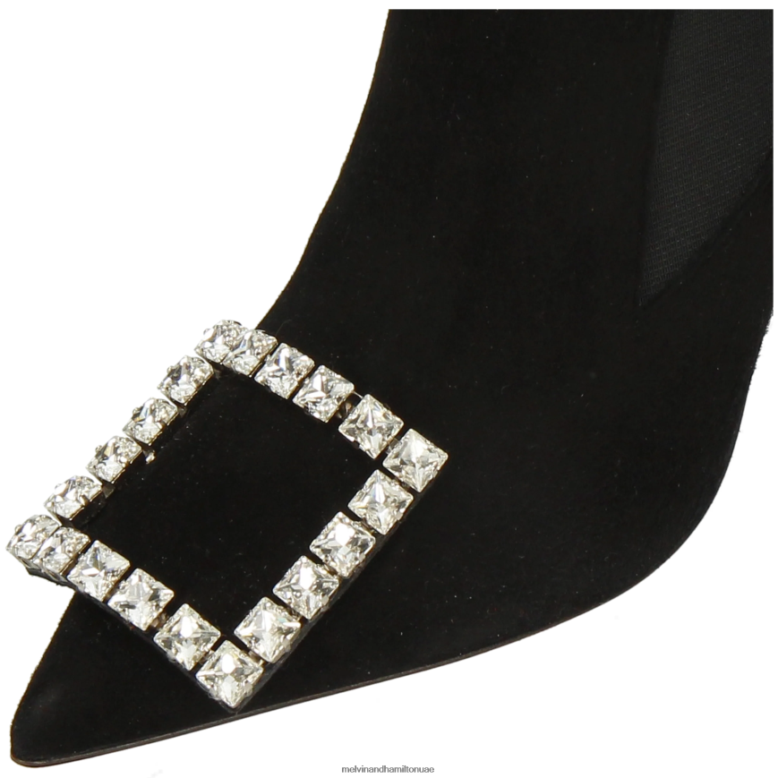 ألينا 5 أسود Melvin & Hamilton نحيف جزمة الكاحل 42XF2X811