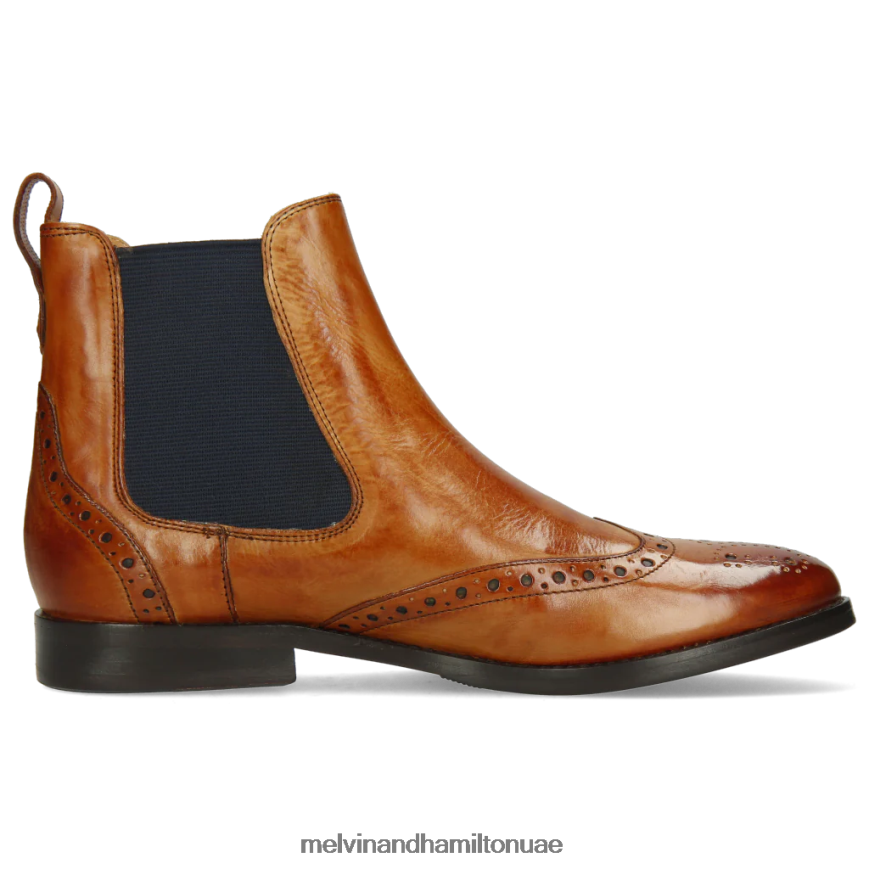 اميلي 5 بني Melvin & Hamilton نحيف جزمة الكاحل 42XF2X880