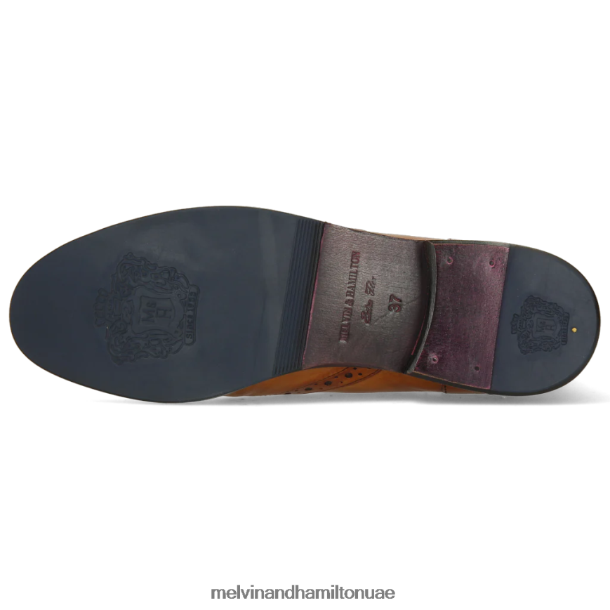 اميلي 5 بني Melvin & Hamilton نحيف جزمة الكاحل 42XF2X880