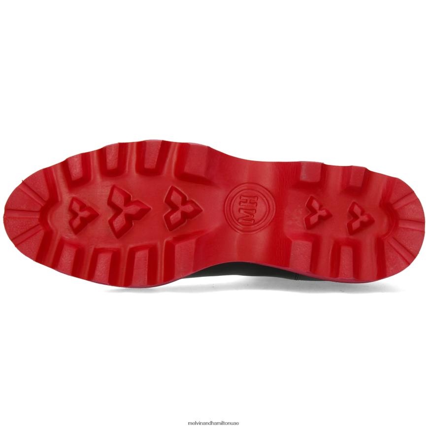 ليوني 5 أسود Melvin & Hamilton نحيف جزمة الكاحل 42XF2X897