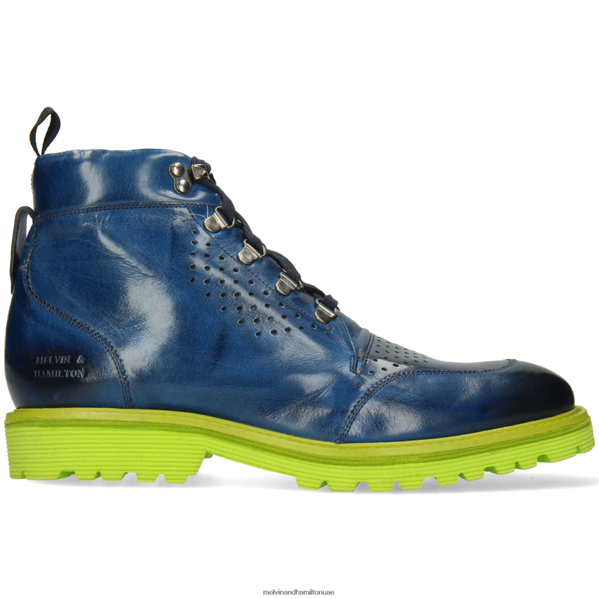 تريفور 5 أزرق Melvin & Hamilton رجال جزمة الكاحل 42XF2X9