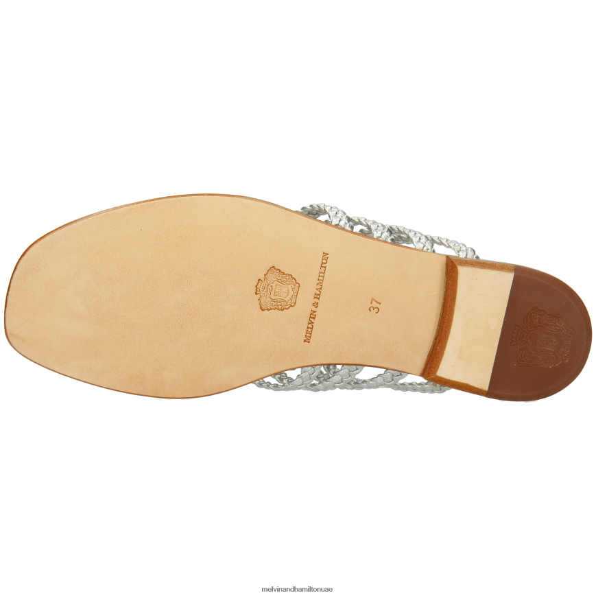 إلودي 61 فضة Melvin & Hamilton نحيف البغال 42XF2X1566