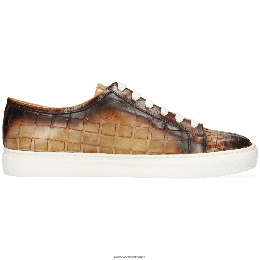 هارفي 61 بني Melvin & Hamilton رجال أحذية رياضية 42XF2X677