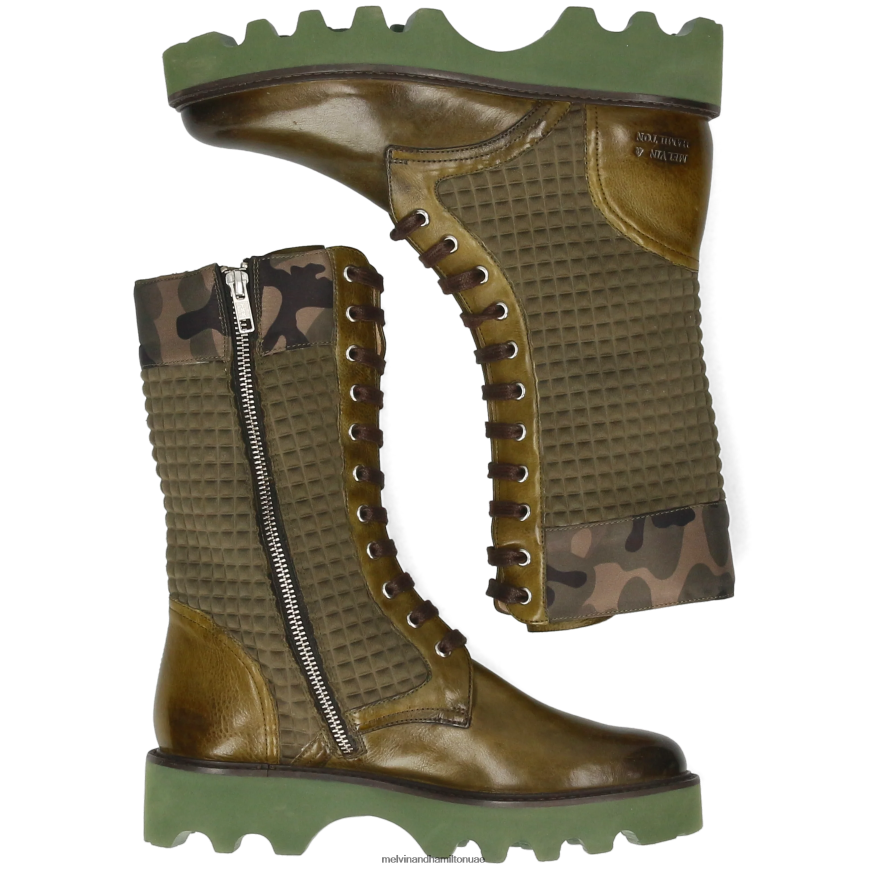 سيلينا 62 أخضر Melvin & Hamilton نحيف أحذية 42XF2X1205