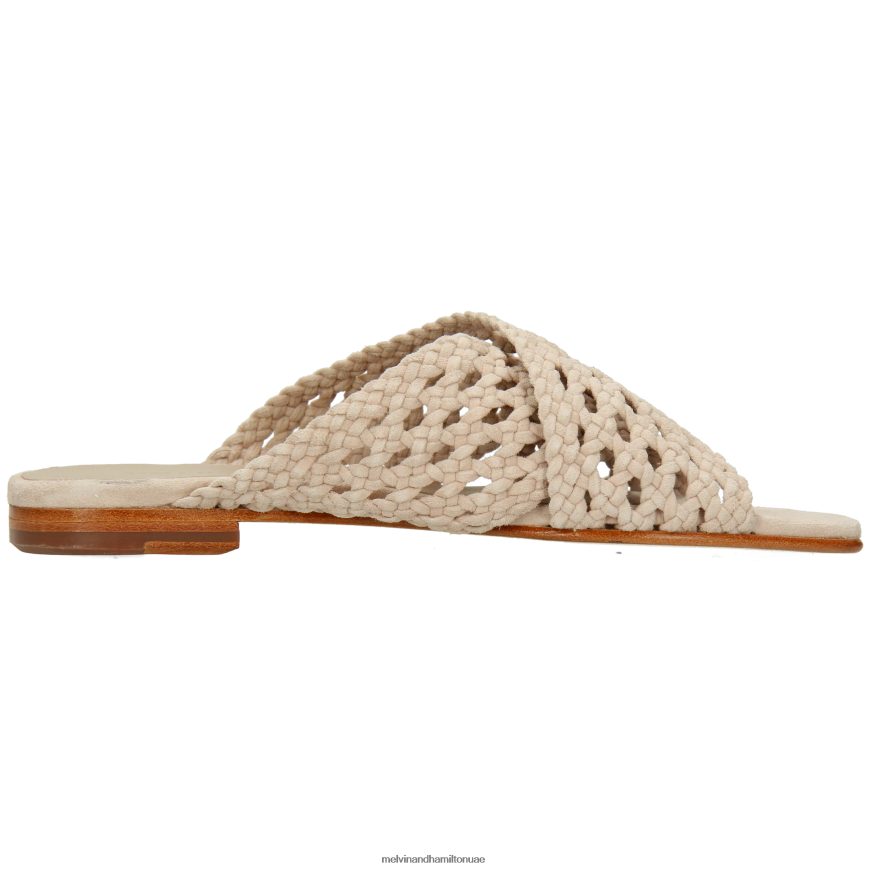 إلودي 62 اللون البيج Melvin & Hamilton نحيف البغال 42XF2X1602