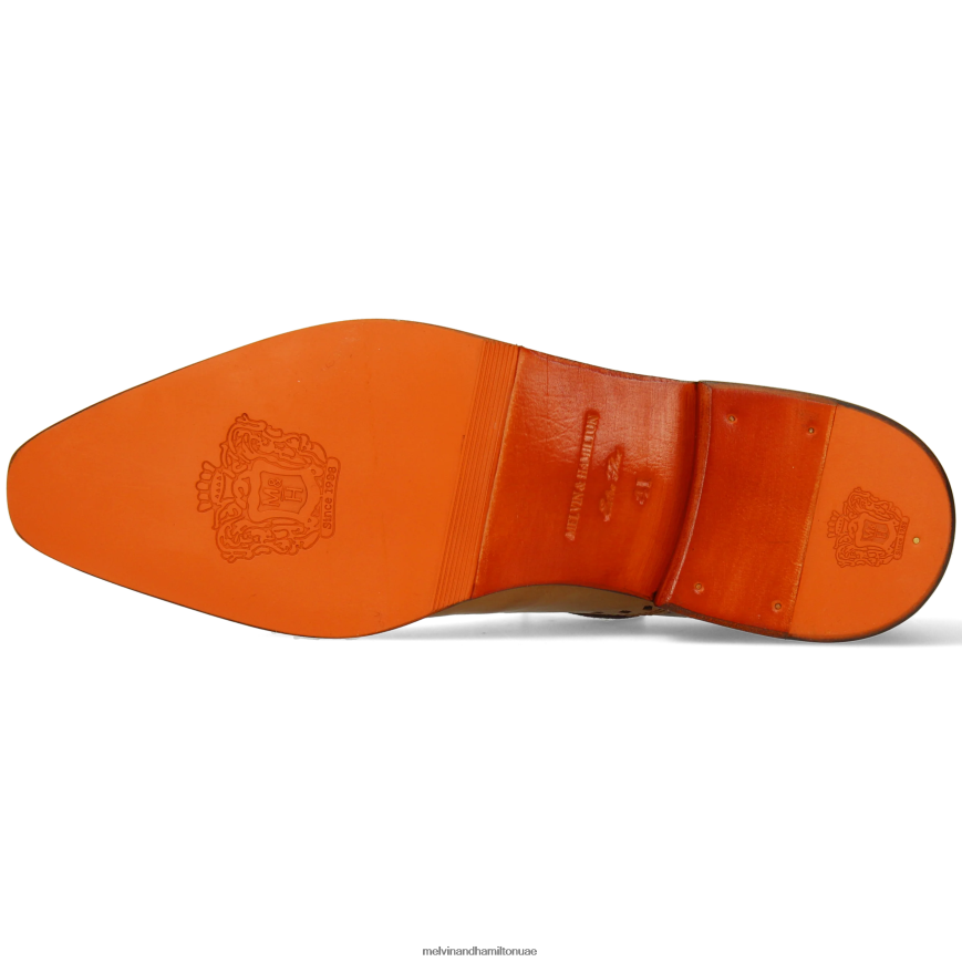 الفيس 62 بني Melvin & Hamilton رجال أحذية أكسفورد 42XF2X169