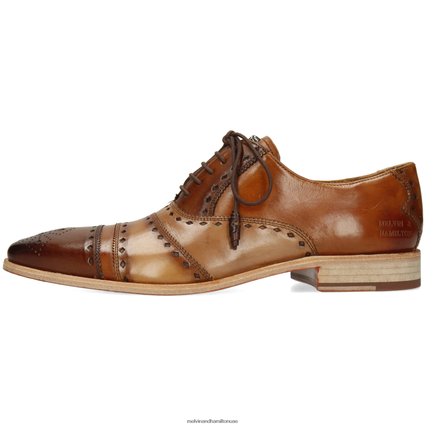 الفيس 62 بني Melvin & Hamilton رجال أحذية أكسفورد 42XF2X208