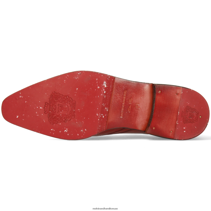 الفيس 63 أحمر Melvin & Hamilton رجال أحذية ديربي 42XF2X550