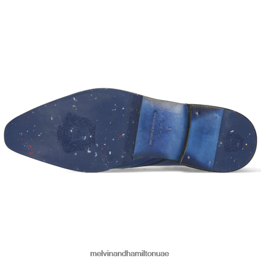 الفيس 63 أزرق Melvin & Hamilton رجال أحذية ديربي 42XF2X556