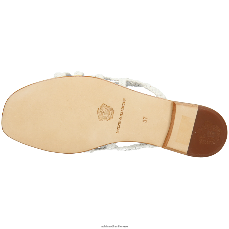 إلودي 64 أبيض Melvin & Hamilton نحيف البغال 42XF2X1555