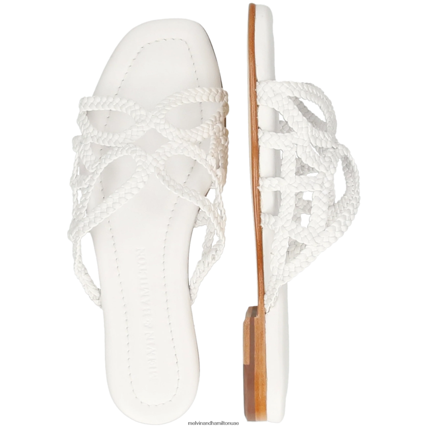 إلودي 64 أبيض Melvin & Hamilton نحيف البغال 42XF2X1555