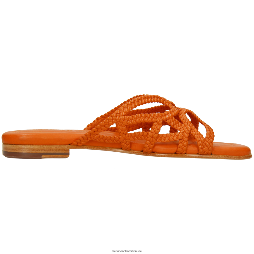 إلودي 64 البرتقالي Melvin & Hamilton نحيف البغال 42XF2X1559