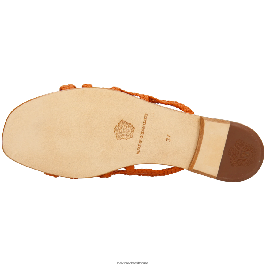 إلودي 64 البرتقالي Melvin & Hamilton نحيف البغال 42XF2X1559