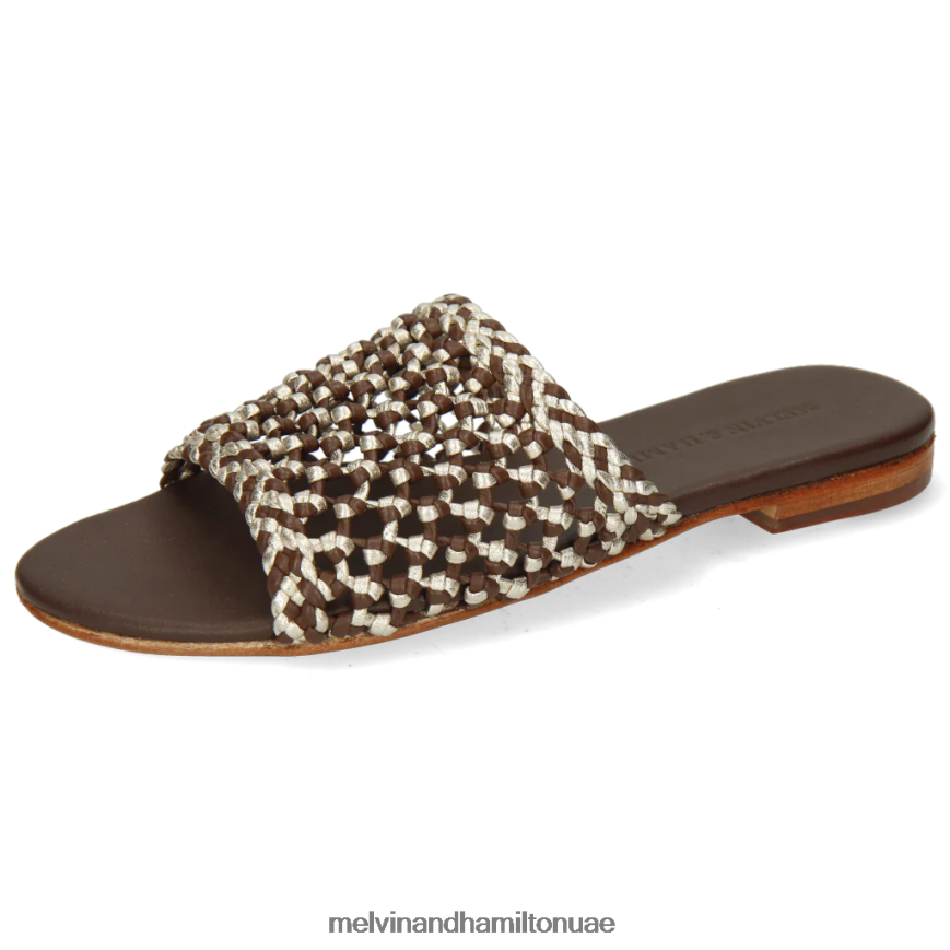 حنا 64 بني Melvin & Hamilton نحيف البغال 42XF2X1716