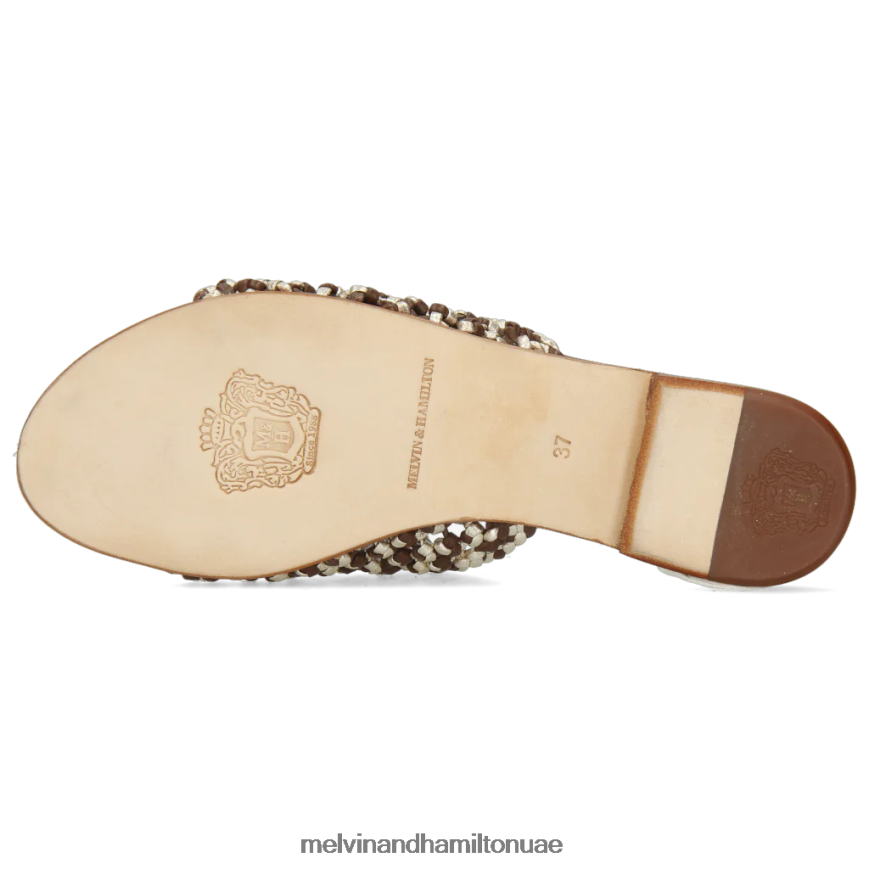 حنا 64 بني Melvin & Hamilton نحيف البغال 42XF2X1716