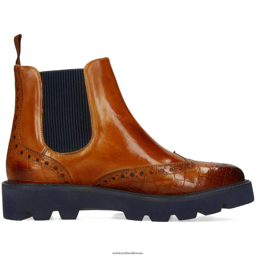 سيلينا 65 بني Melvin & Hamilton نحيف جزمة الكاحل 42XF2X884