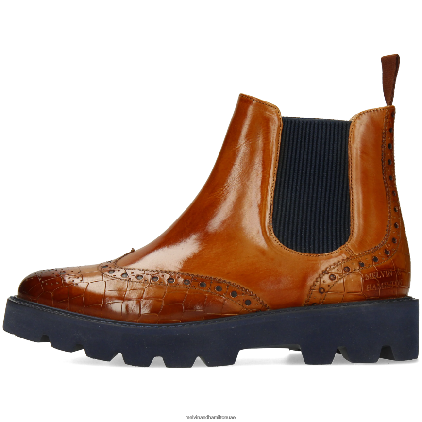 سيلينا 65 بني Melvin & Hamilton نحيف جزمة الكاحل 42XF2X884