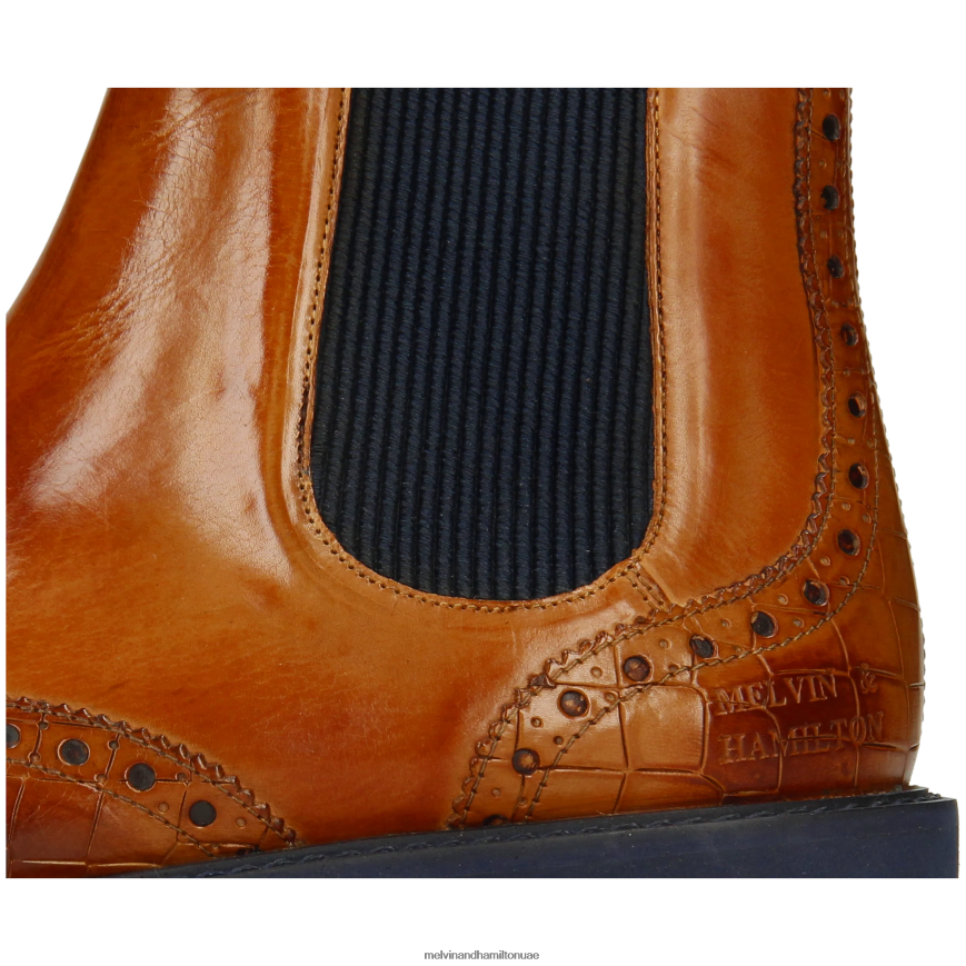 سيلينا 65 بني Melvin & Hamilton نحيف جزمة الكاحل 42XF2X884
