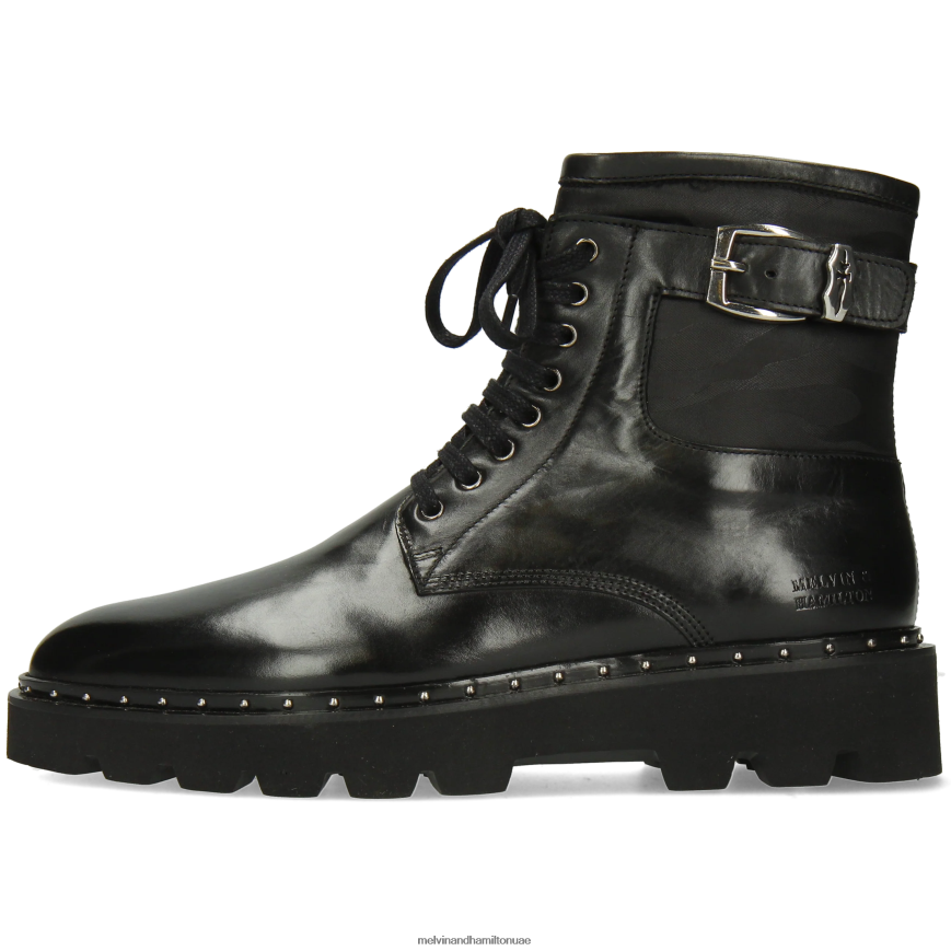 سوزان 66 أسود Melvin & Hamilton نحيف أحذية 42XF2X1232