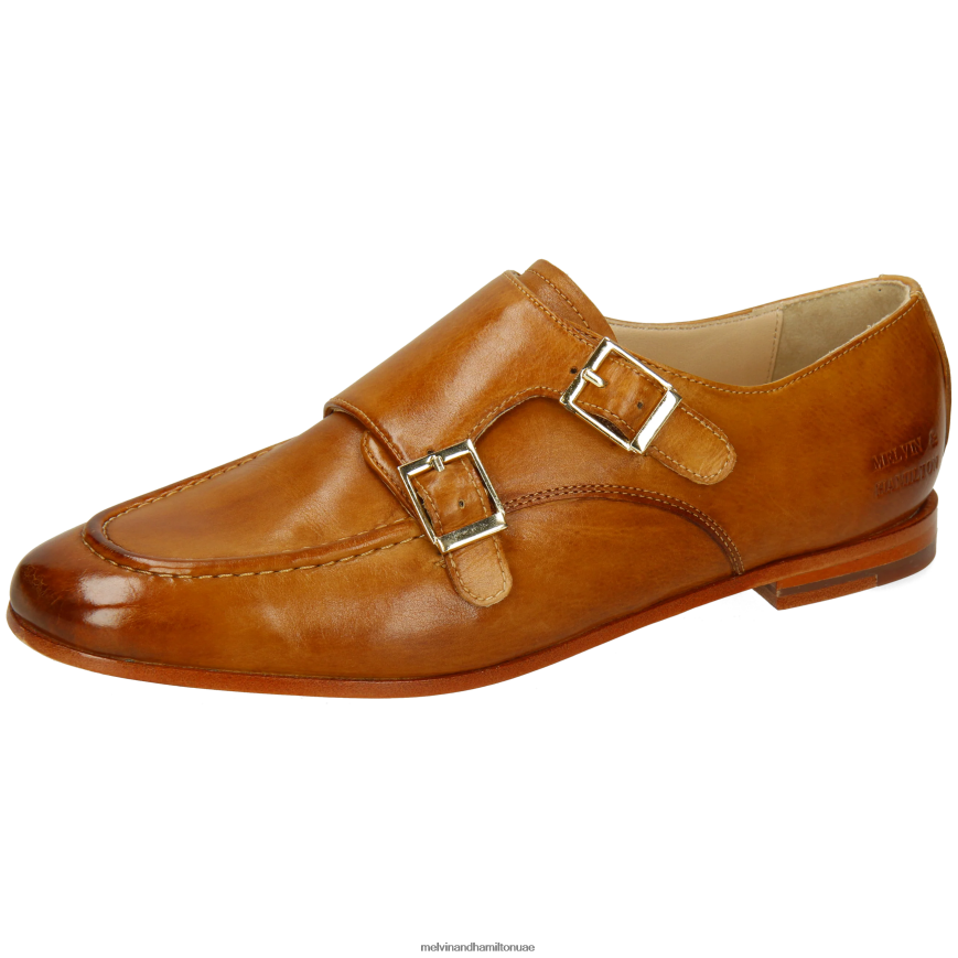 سكارليت 68 البني الفاتح Melvin & Hamilton نحيف أحذية الراهب 42XF2X1480