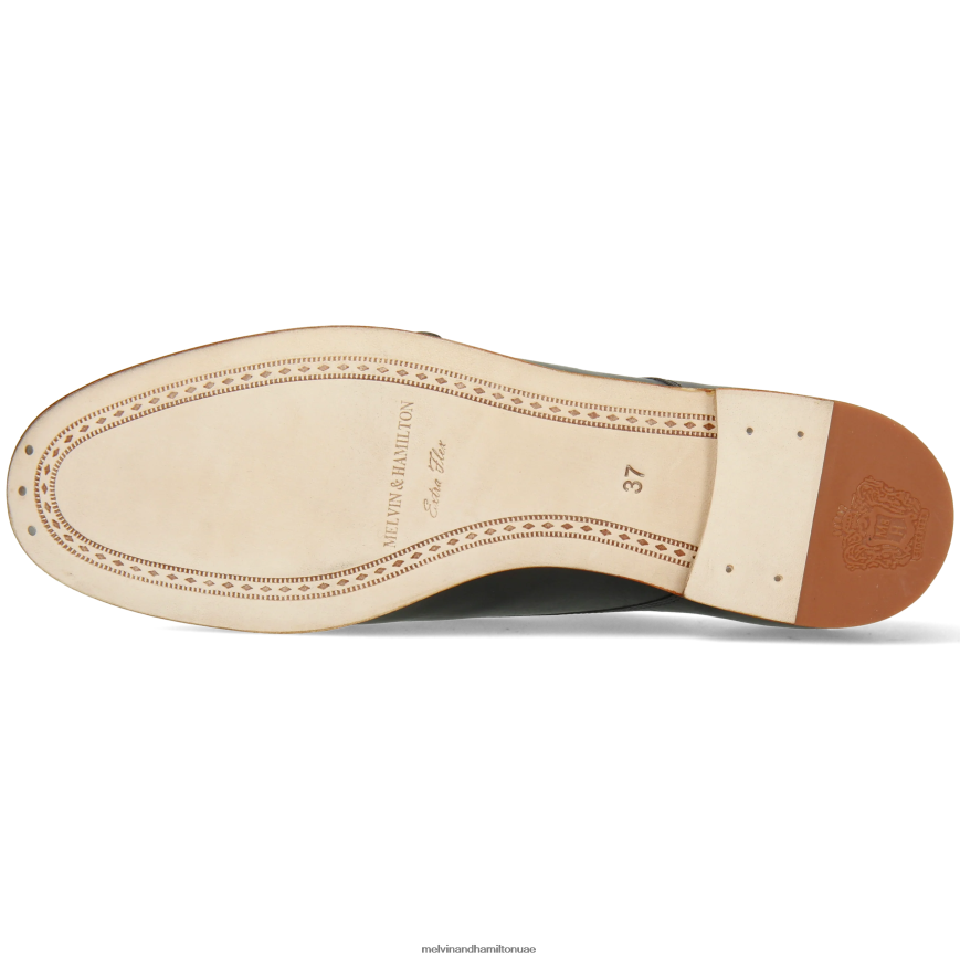 سكارليت 68 أسود Melvin & Hamilton نحيف أحذية الراهب 42XF2X1482