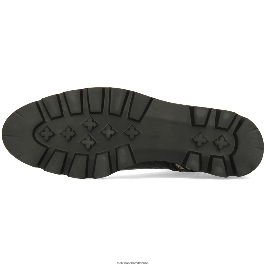 سوزان 68 أسود Melvin & Hamilton نحيف جزمة الكاحل 42XF2X928