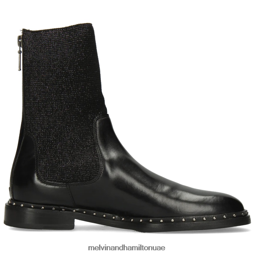 سوزان 69 أسود Melvin & Hamilton نحيف أحذية 42XF2X1192