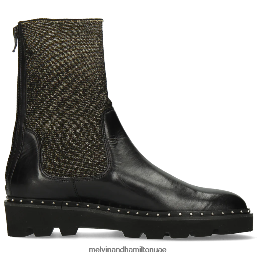 سوزان 69 أسود Melvin & Hamilton نحيف أحذية 42XF2X1224