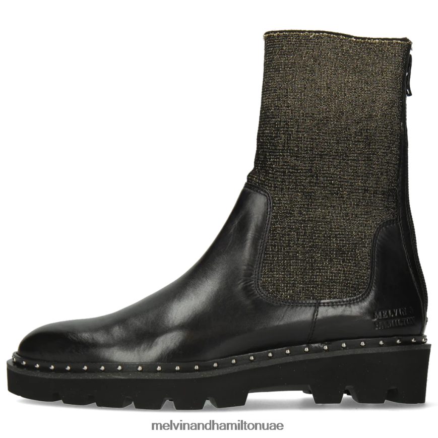 سوزان 69 أسود Melvin & Hamilton نحيف أحذية 42XF2X1224