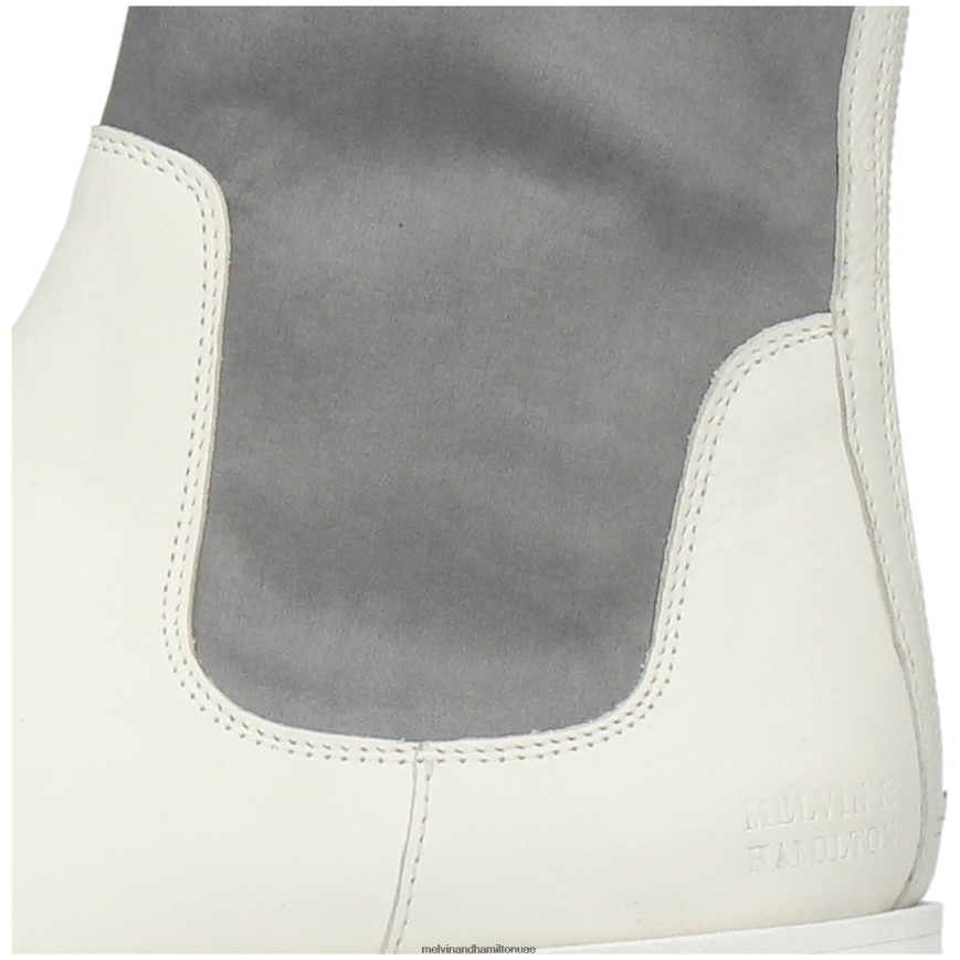 سوزان 69 أبيض Melvin & Hamilton نحيف أحذية 42XF2X1226
