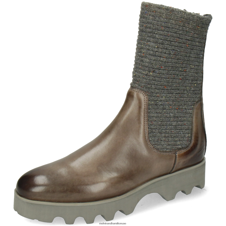 سوزان 69 رمادي Melvin & Hamilton نحيف أحذية 42XF2X1231