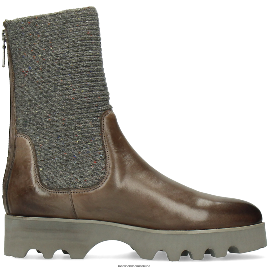 سوزان 69 رمادي Melvin & Hamilton نحيف أحذية 42XF2X1231