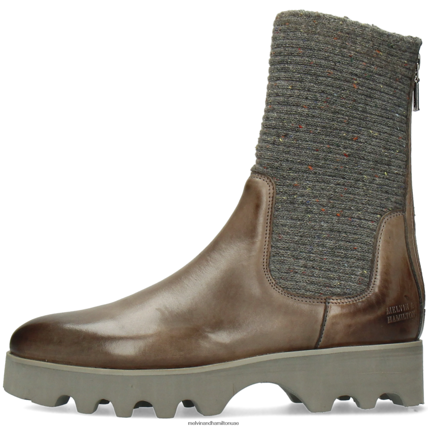 سوزان 69 رمادي Melvin & Hamilton نحيف أحذية 42XF2X1231