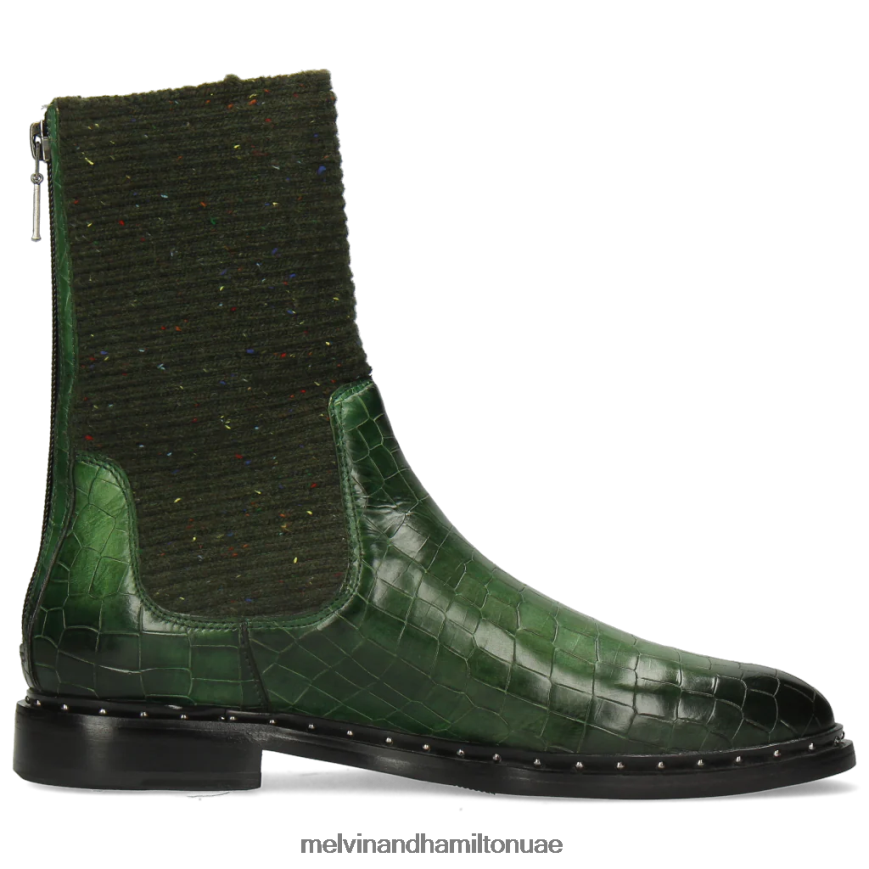 سوزان 69 أخضر Melvin & Hamilton نحيف أحذية 42XF2X1233