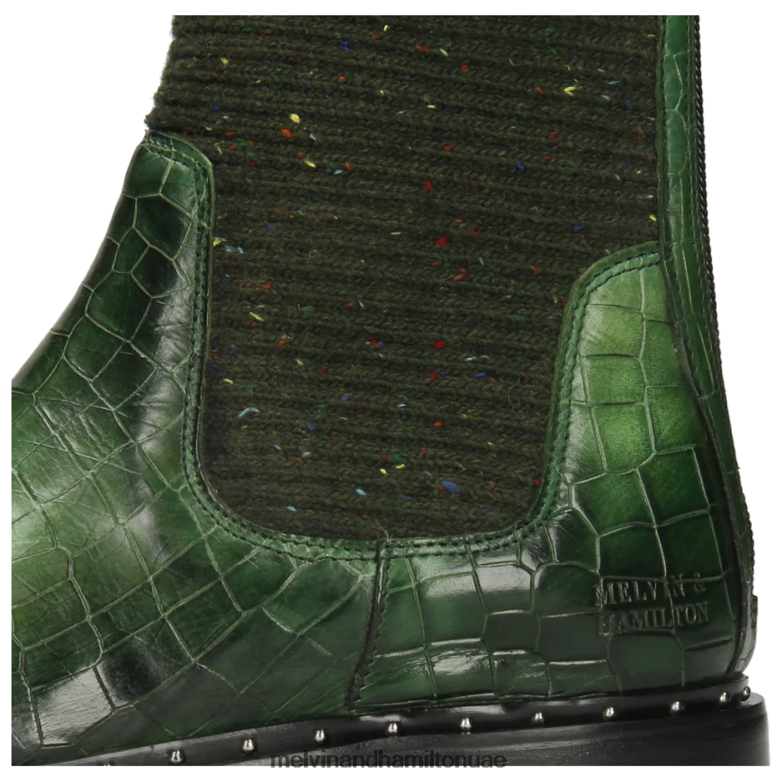 سوزان 69 أخضر Melvin & Hamilton نحيف أحذية 42XF2X1233