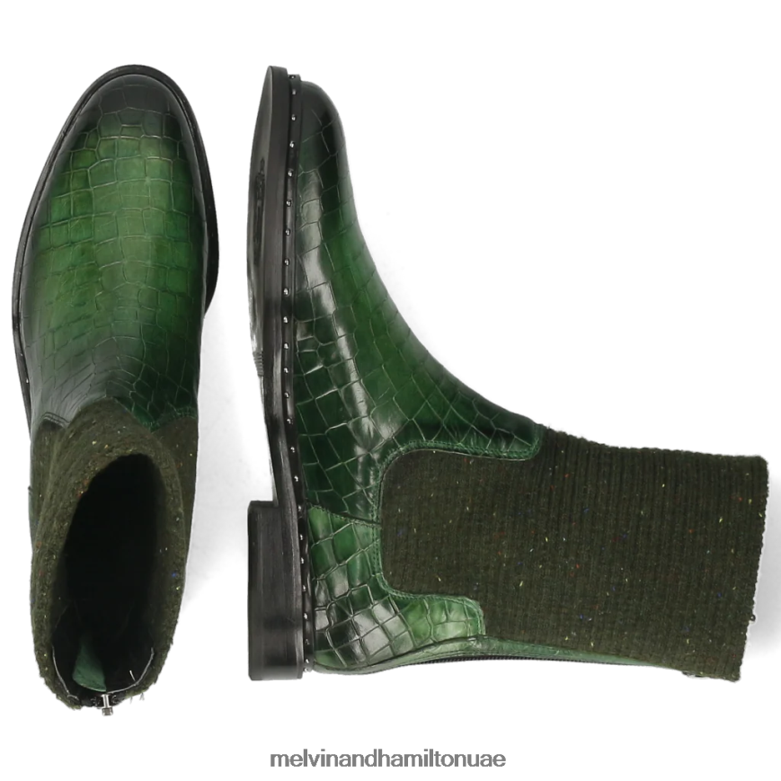 سوزان 69 أخضر Melvin & Hamilton نحيف أحذية 42XF2X1233