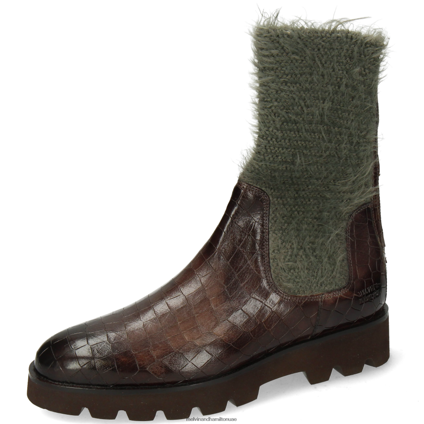 سوزان 69 الكاكي Melvin & Hamilton نحيف أحذية 42XF2X1235