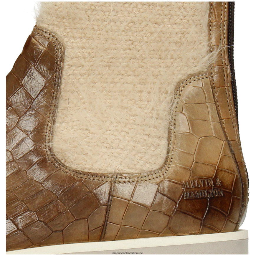 سوزان 69 بني Melvin & Hamilton نحيف أحذية 42XF2X1237