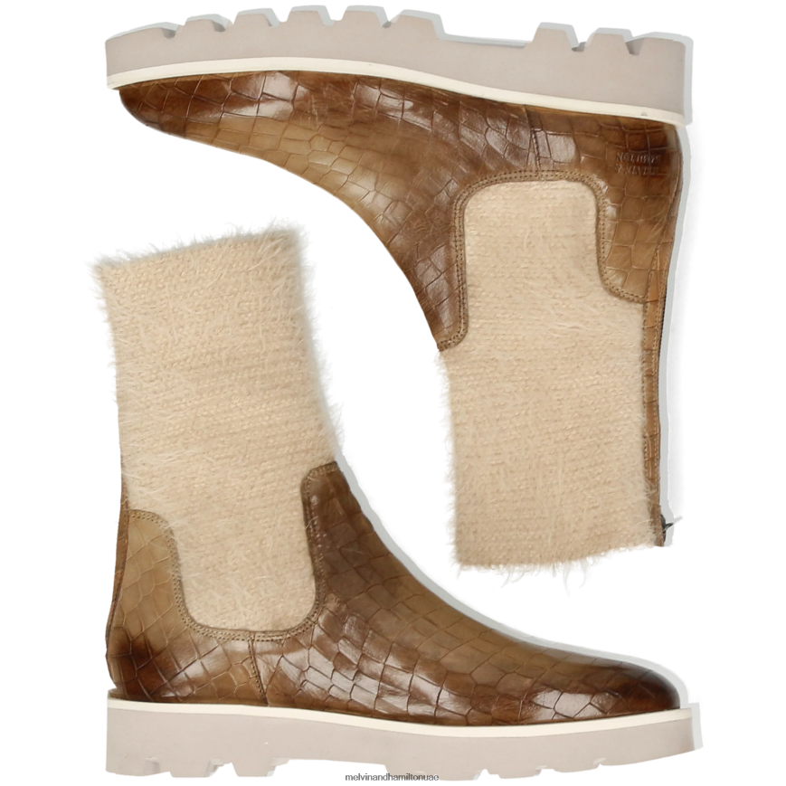 سوزان 69 بني Melvin & Hamilton نحيف أحذية 42XF2X1237