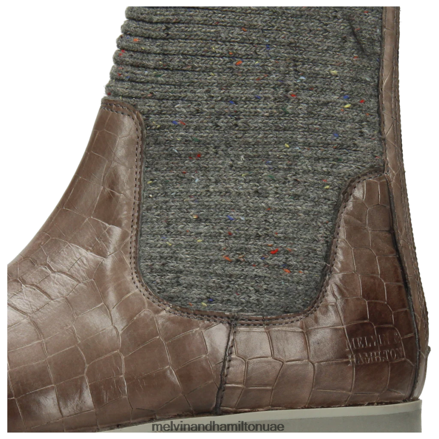 سوزان 69 رمادي Melvin & Hamilton نحيف أحذية 42XF2X1241