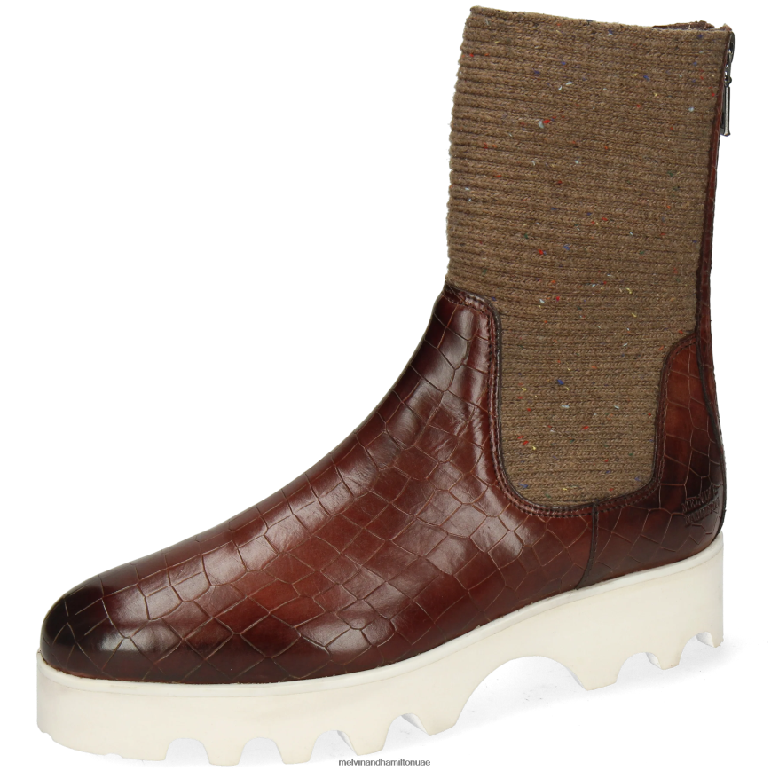 سوزان 69 بني Melvin & Hamilton نحيف أحذية 42XF2X1251