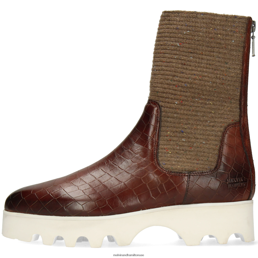 سوزان 69 بني Melvin & Hamilton نحيف أحذية 42XF2X1251